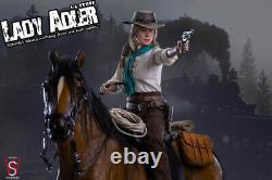 SWTOYS 16 Scale FS042 Lady Adler Female Soldier Figure With Horse Statue Model