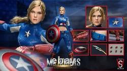 SWTOYS MS. Rogers Female Captain America 1/6 Action Figure Doll FS049 IN STOCK