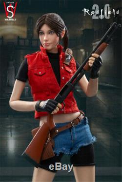 SWtoys FS023 1/6 Resident evil Claire 2.0 Female Action Figure Model In Stock