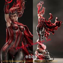 Scarlet Witch 1/8 1/6 1/4 Scale Unpainted 3D Print Model Kit Unassembled Female