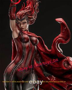 Scarlet Witch 1/8 1/6 1/4 Scale Unpainted 3D Print Model Kit Unassembled Female