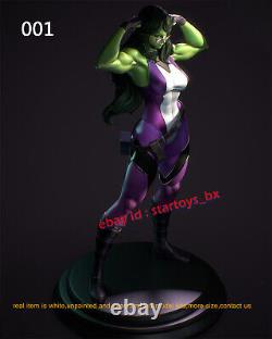 She-Hulk 1/12 1/8 1/6 1/4 1/3 Unpainted Model Kit Unassembled 3D Printing Female