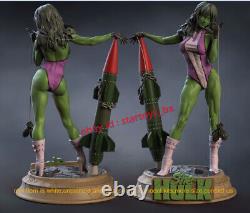 She-Hulk 1/8 1/6 1/4 Scale Unpainted 3D Printed Model Kit Unassembled Female GK