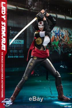 Soosootoys SST-006 1/6 Lady Samurai Katana Female Warrior Action Figure Toys Set