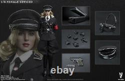 Stock 16 Female Officer 2.0 Black Uniform VERYCOOL VCF-2036 Solider Figure Set