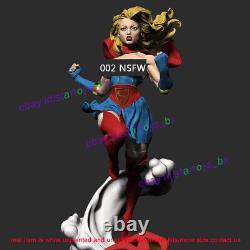 Supergirl 1/12 1/10 1/8 1/6 1/4 Unpainted Model Kit Unassembled 3D Printed 2 Ver