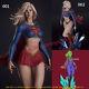 Supergirl 1/8 1/6 1/4 Unpainted 3D Printing Model Kit Unassembled Female 3 Ver