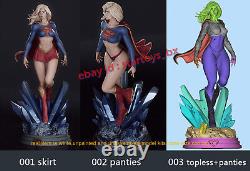 Supergirl 1/8 1/6 1/4 Unpainted 3D Printing Model Kit Unassembled Female 3 Ver