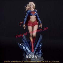 Supergirl 1/8 1/6 1/4 Unpainted 3D Printing Model Kit Unassembled Female 3 Ver