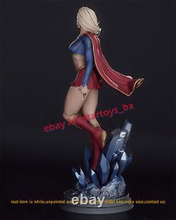 Supergirl 1/8 1/6 1/4 Unpainted 3D Printing Model Kit Unassembled Female 3 Ver