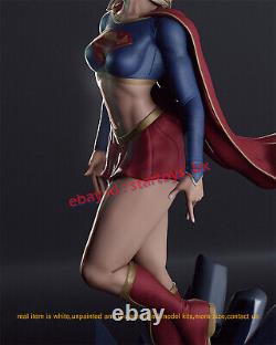 Supergirl 1/8 1/6 1/4 Unpainted 3D Printing Model Kit Unassembled Female 3 Ver