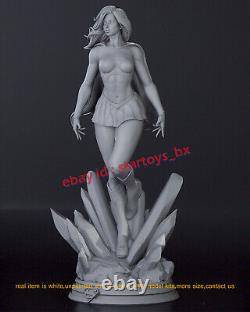 Supergirl 1/8 1/6 1/4 Unpainted 3D Printing Model Kit Unassembled Female 3 Ver