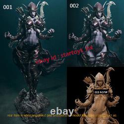 Sylvanas 1/8 1/6 1/4 Unpainted 3D Printing Model Kit Unassembled Female 3 Ver