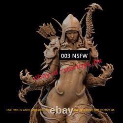 Sylvanas 1/8 1/6 1/4 Unpainted 3D Printing Model Kit Unassembled Female 3 Ver