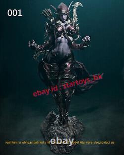 Sylvanas 1/8 1/6 1/4 Unpainted 3D Printing Model Kit Unassembled Female 3 Ver