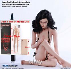 TBL PH PLMB2014-S01 Female Pale Body Middle Chest Figure 1/6 Flexible Girl Doll