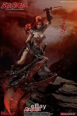 TBLeague 1/12 Red Sonja Queen Excalibur Female Phicen Figure Model 6 Action Toy