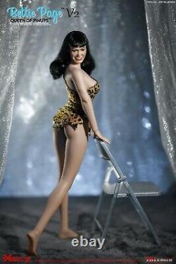TBLeague 1/6th Scale ERTBLBP005 Bettie Page V2 Queen of Pinups Female Figure Toy
