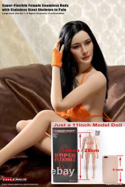 TBLeague PH S07 Pale Rubber Big Bust Body Figure 1/6 Flexible Doll With Clothes