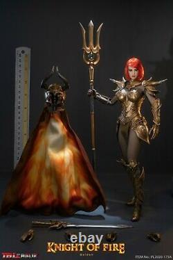 TBLeague Phicen Seamless Female Body Knight of Fire Golden 1/6 ACTION FIGURE