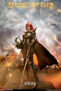 TBLeague Phicen Seamless Female Body Knight of Fire Golden 1/6 ACTION FIGURE