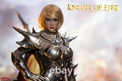 TBLeague Phicen Seamless Female Body Knight of Fire Silver 1/6 ACTION FIGURE