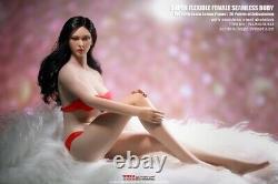 TBLeague S43 1/6 Suntan Large Breast Female Body 12'' Figure With Head & Clothes