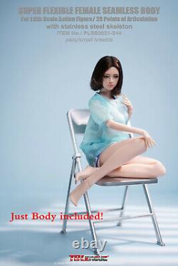TBLeague1/6 Flexible Female Body Pale Small Breast Figure PLSB2021-S44 Model