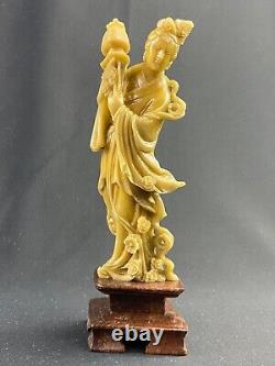 Theme Female IN Stone Finely Carved Far East China Japan