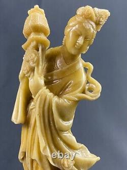 Theme Female IN Stone Finely Carved Far East China Japan