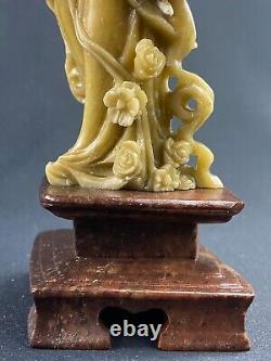 Theme Female IN Stone Finely Carved Far East China Japan