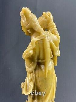 Theme Female IN Stone Finely Carved Far East China Japan