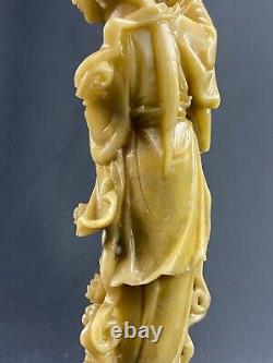 Theme Female IN Stone Finely Carved Far East China Japan