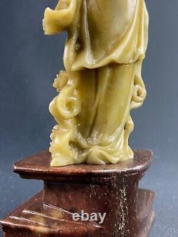 Theme Female IN Stone Finely Carved Far East China Japan