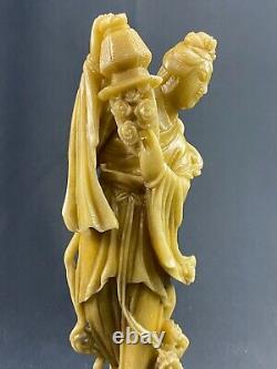 Theme Female IN Stone Finely Carved Far East China Japan