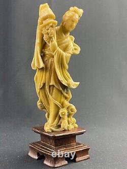 Theme Female IN Stone Finely Carved Far East China Japan