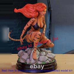 Tigra Figure 1/8 1/6 1/4 Unpainted Model Kit Unassembled 3D Printed Female 2 Ver