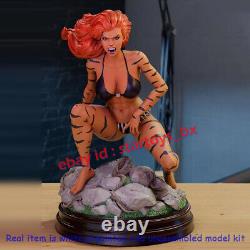 Tigra Figure 1/8 1/6 1/4 Unpainted Model Kit Unassembled 3D Printed Female 2 Ver