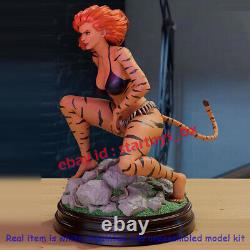 Tigra Figure 1/8 1/6 1/4 Unpainted Model Kit Unassembled 3D Printed Female 2 Ver