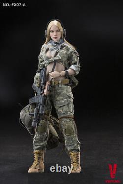 VERYCOOL 1/6 Female Body & Head Carving FX07-A Model 12 Rubber Action Figure