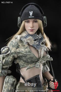 VERYCOOL 1/6 Female Body & Head Carving FX07-A Model 12 Rubber Action Figure