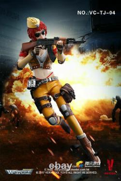 VERYCOOL 1/6 Female National Assault 4 Bomb Maid Red Peach K 12 Soldier Figure