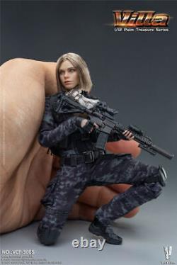 VERYCOOL 112 MC Camouflage Villa VCF-3005 Female Soldier Action Figure Doll Toy