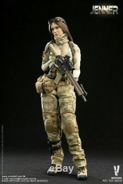 VERYCOOL VCF-2037A 1/6 Ruins Camouflage Female Soldier JENNER Set Action Figure