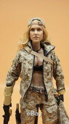 VeryCool 1/6 Scale Digital Camouflage Female Soldier Actionfigure