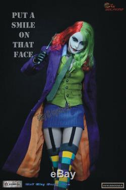 WOLFKING WK89008A 1/6 SCALE STATUE Female Joker ACTION FIGURE MODEL IN STOCK NEW