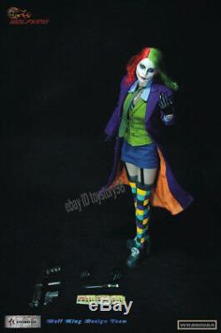 WOLFKING WK89008A 1/6 SCALE STATUE Female Joker ACTION FIGURE MODEL IN STOCK NEW