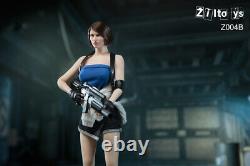 Ziltoys 1/6 Resident Evil Female Police Jill Head Suit Set Toy Z004B